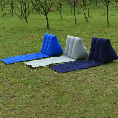Inflatable Lounger Ergonomic Backrest Lightweight & Waterproof