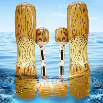 Inflatable Pool Lounger Lightweight & Durable Eco-Friendly PVC 55 Inch