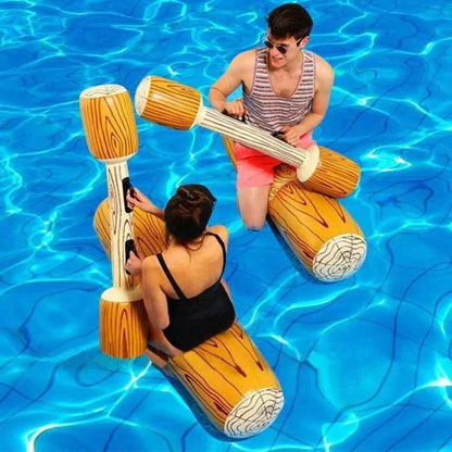 Inflatable Pool Lounger Lightweight & Durable Eco-Friendly PVC 55 Inch