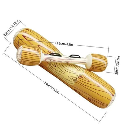 Inflatable Pool Lounger Lightweight & Durable Eco-Friendly PVC 55 Inch