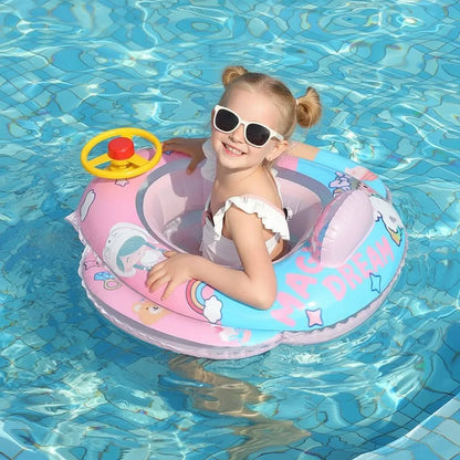 Inflatable Swim Diaper Durable PVC Lightweight Ages 1-5