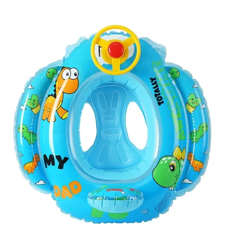 Inflatable Swim Diaper Durable PVC Lightweight Ages 1-5
