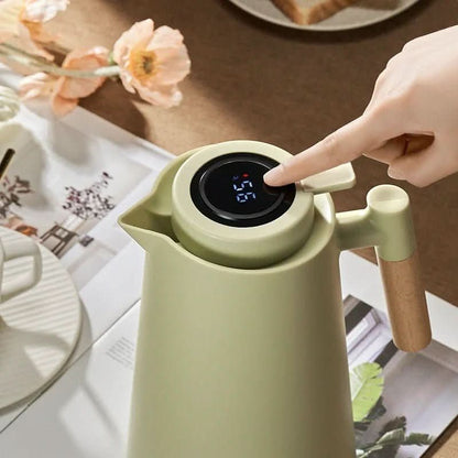 Insulated Bottle Temperature Display Double-Walled Stainless Steel Leak-Proof