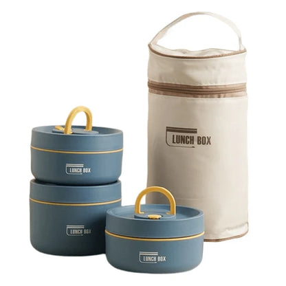 Insulated Lunch Box Stainless Steel Leak-Proof Double-Walled Insulation
