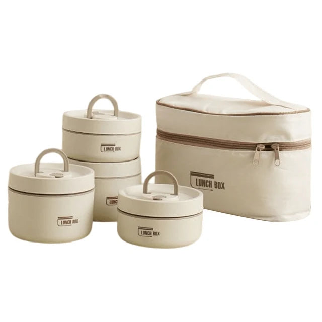 Insulated Lunch Box Stainless Steel Leak-Proof Double-Walled Insulation