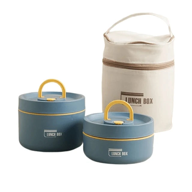 Insulated Lunch Box Stainless Steel Leak-Proof Double-Walled Insulation