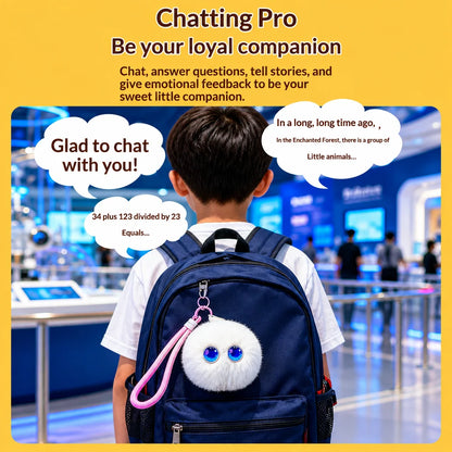 Interactive Plush Toy Voice Chat Touch-Responsive Rechargeable