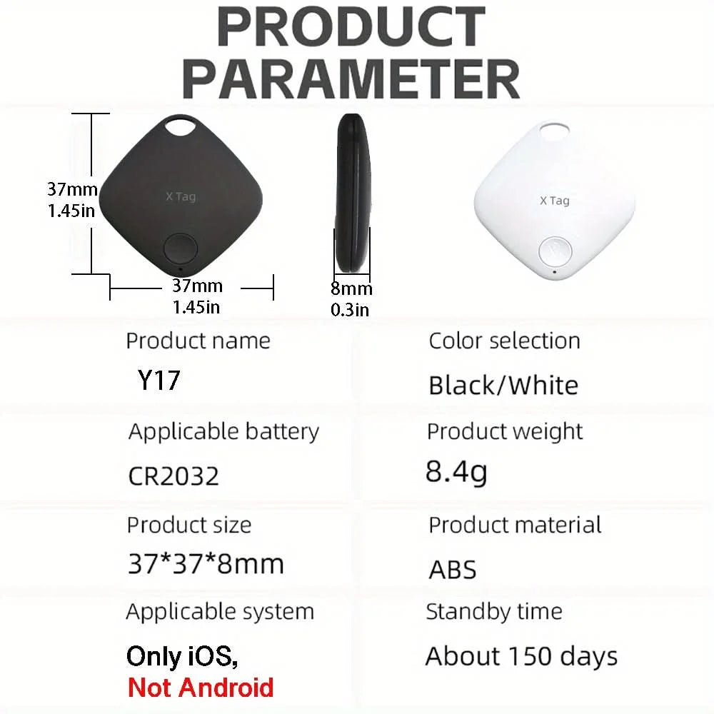 Item Finder Compact Wireless Long Battery Life