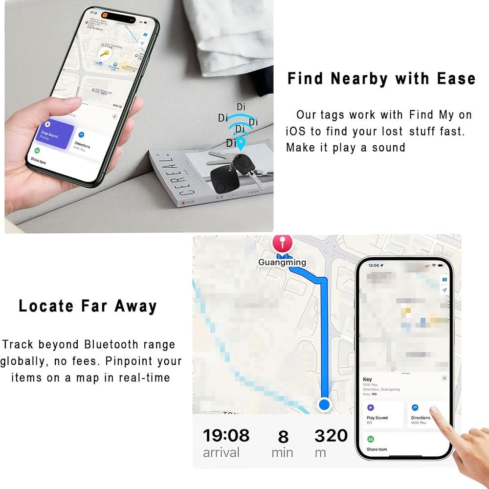 Item Finder Compact Wireless Long Battery Life