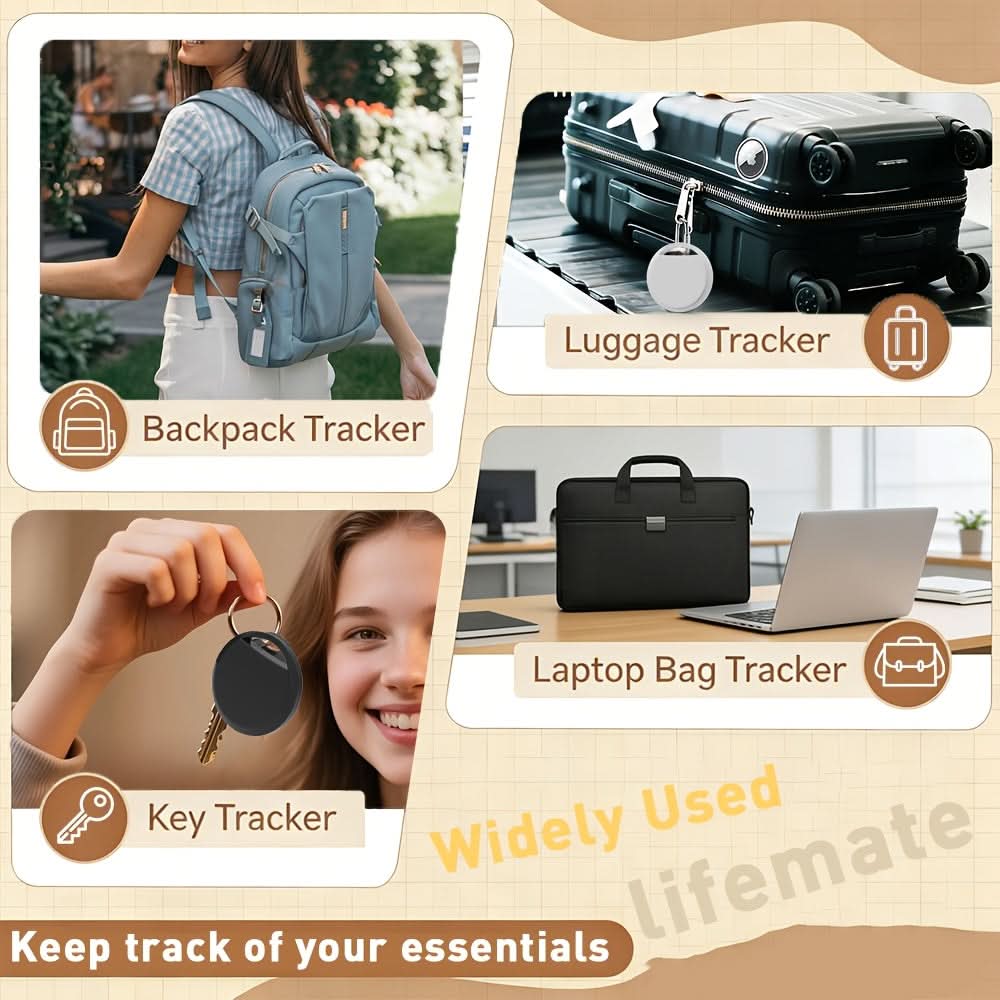 Item Tracker Dual-System Compact & Lightweight