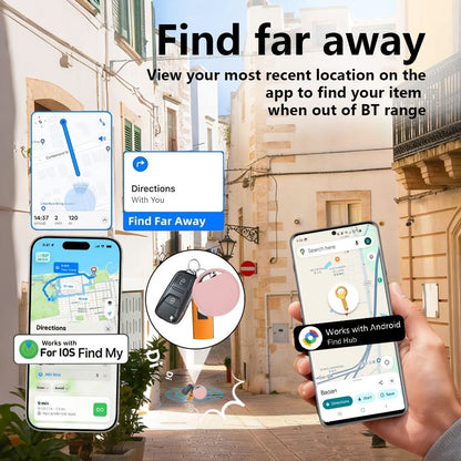 Item Tracker Dual-System Compact & Lightweight