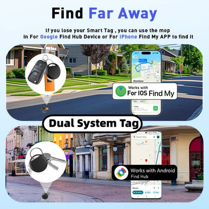 Item Tracker Dual-System Compact & Lightweight