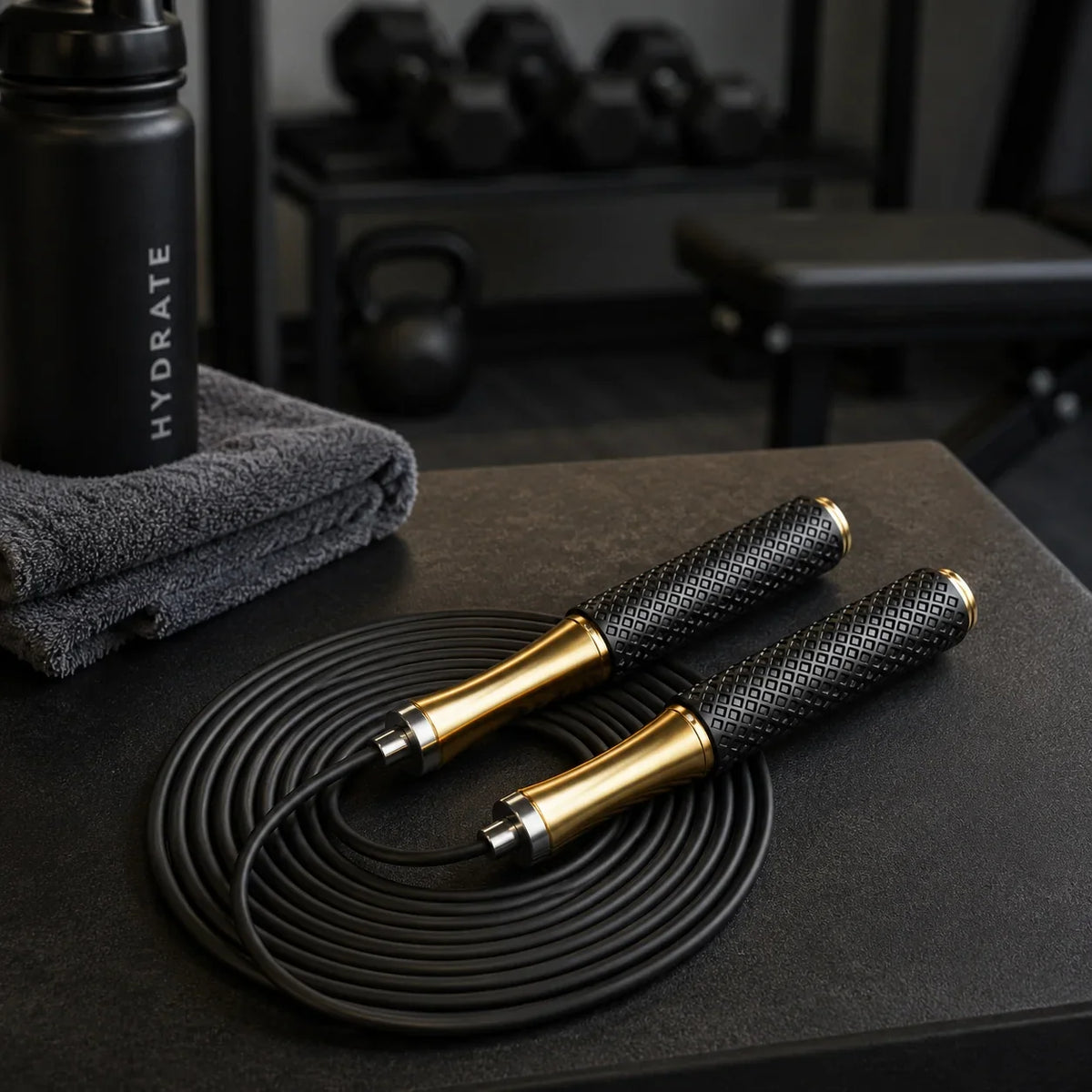 Jump Rope Lightweight Aluminum Handles for Speed Training