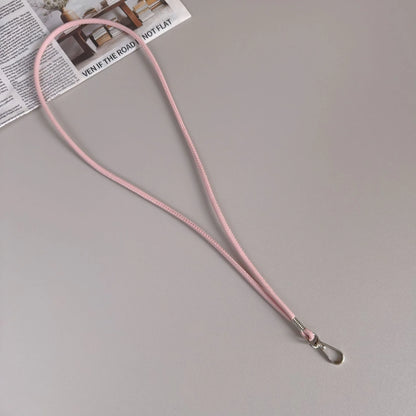 Key Holder Strap Leather Metal Clasp Lightweight Design