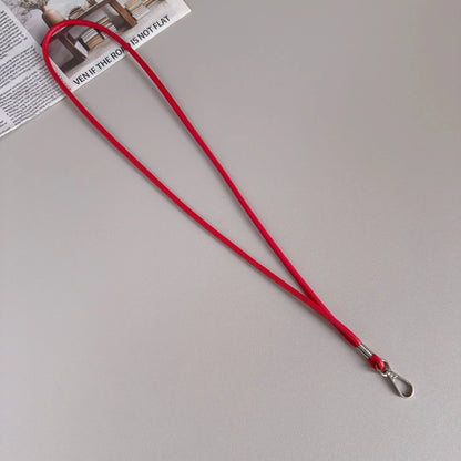 Key Holder Strap Leather Metal Clasp Lightweight Design