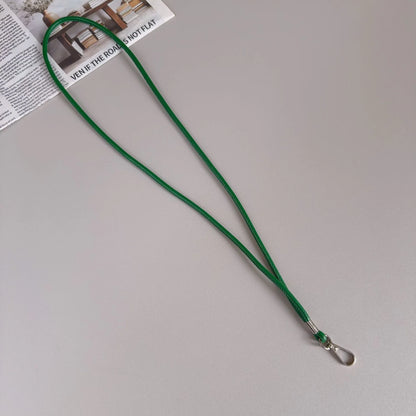 Key Holder Strap Leather Metal Clasp Lightweight Design