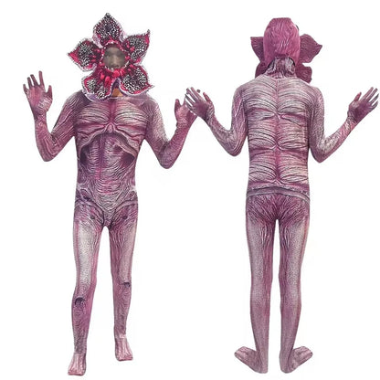 Kids Creature Costume Jumpsuit & Petal Mask Set