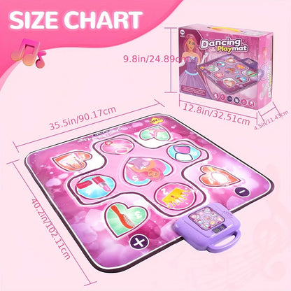 Kids Dance Mat Screen-Free Musical Scoring Game