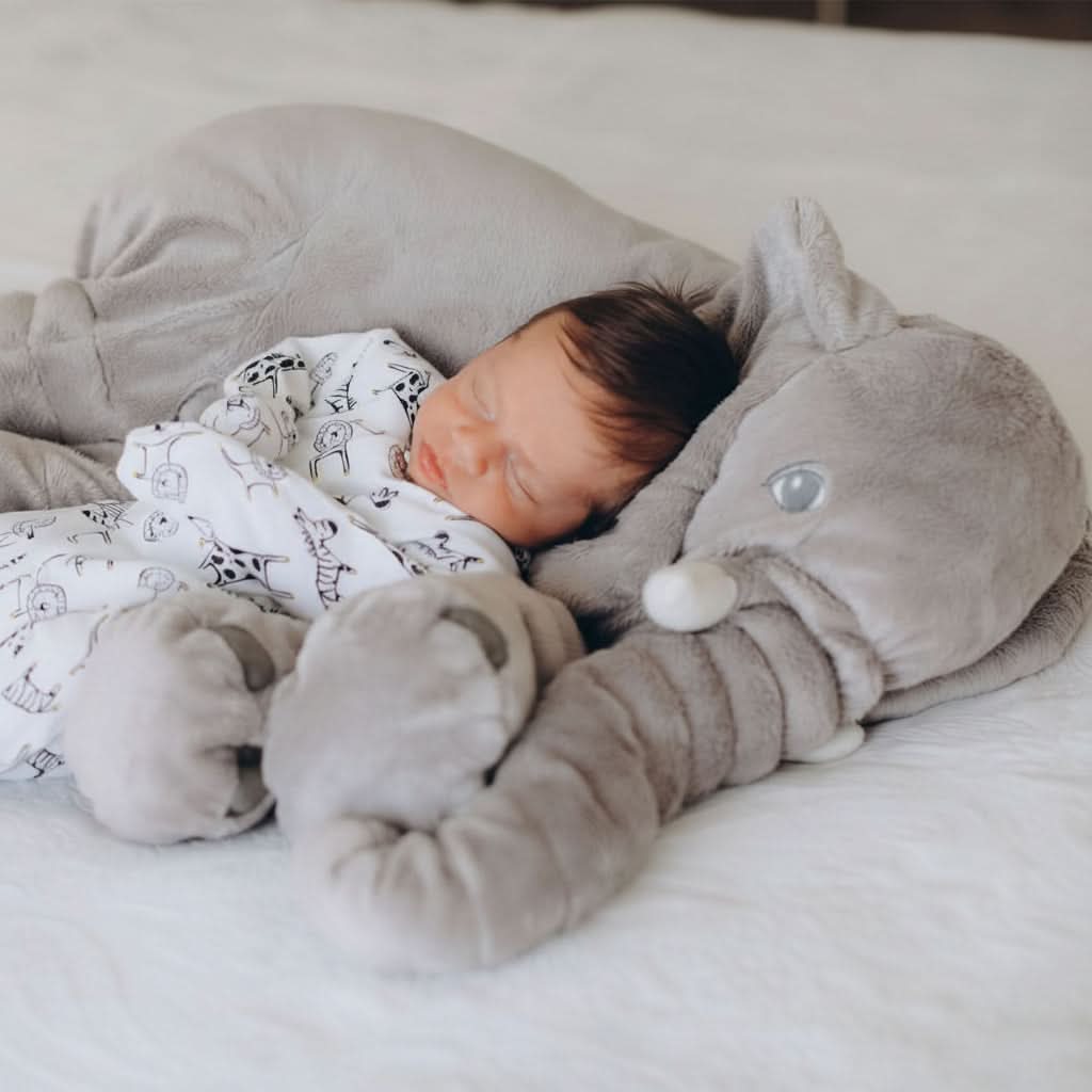Kids Plush Pillow Ultra-Soft & Lightweight Elephant Design
