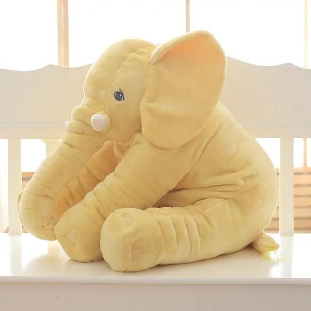 Kids Plush Pillow Ultra-Soft & Lightweight Elephant Design