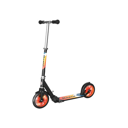 Kids Scooter LED Light-Up Wheels Foldable Adjustable Height