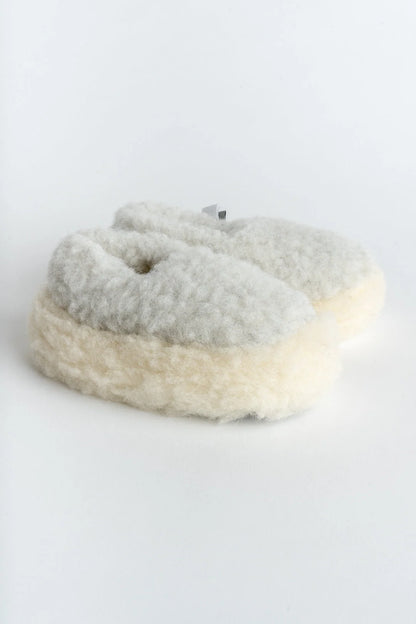Kids’ Slippers 100% Wool Non-Slip Rubber Grip Pads