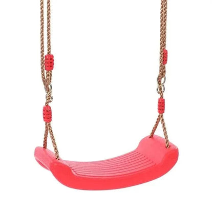 Kids Swing Seat Adjustable Height Reinforced Rope