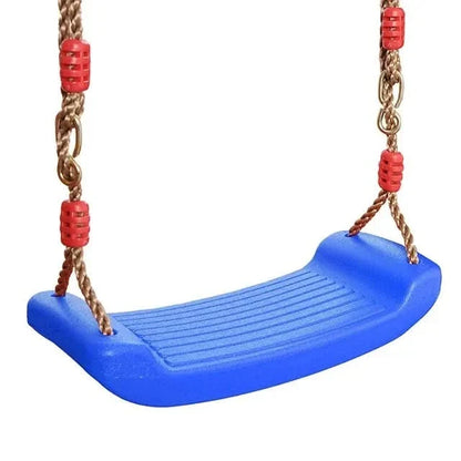 Kids Swing Seat Adjustable Height Reinforced Rope