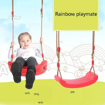 Kids Swing Seat Adjustable Height Reinforced Rope