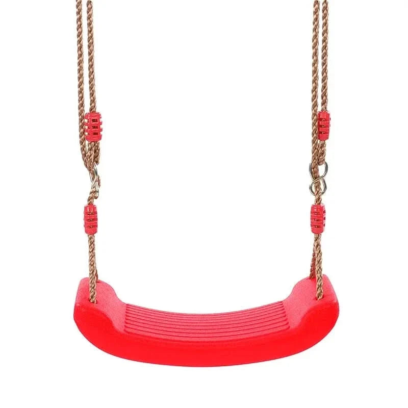 Kids Swing Seat Adjustable Height Reinforced Rope