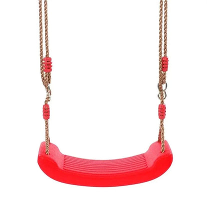 Kids Swing Seat Adjustable Height Reinforced Rope