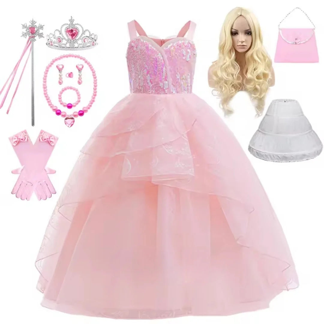 Kids Witch Costume Dress Lightweight Polyesterյանն