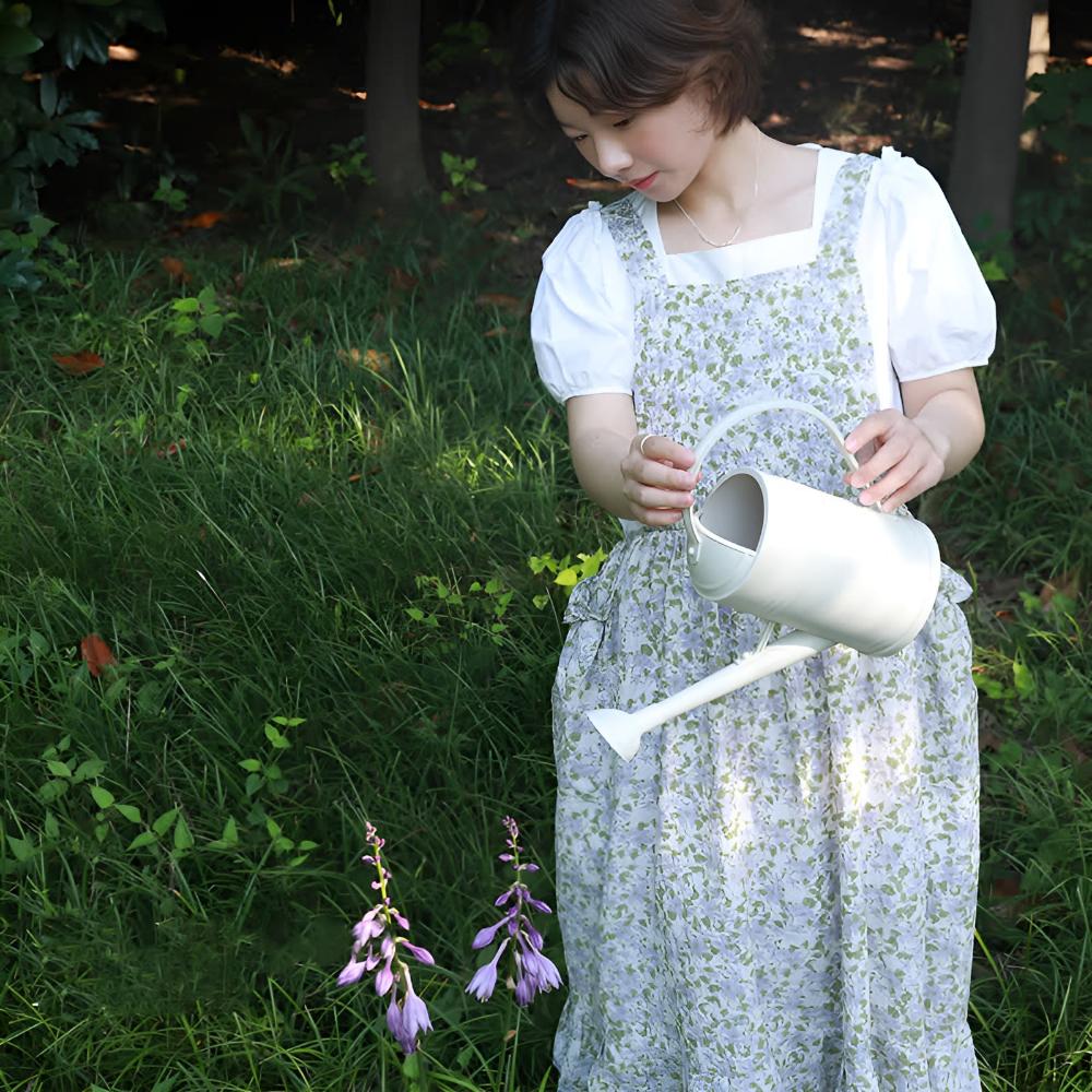 Kitchen Apron 100% Cotton Breathable Two Large Pockets