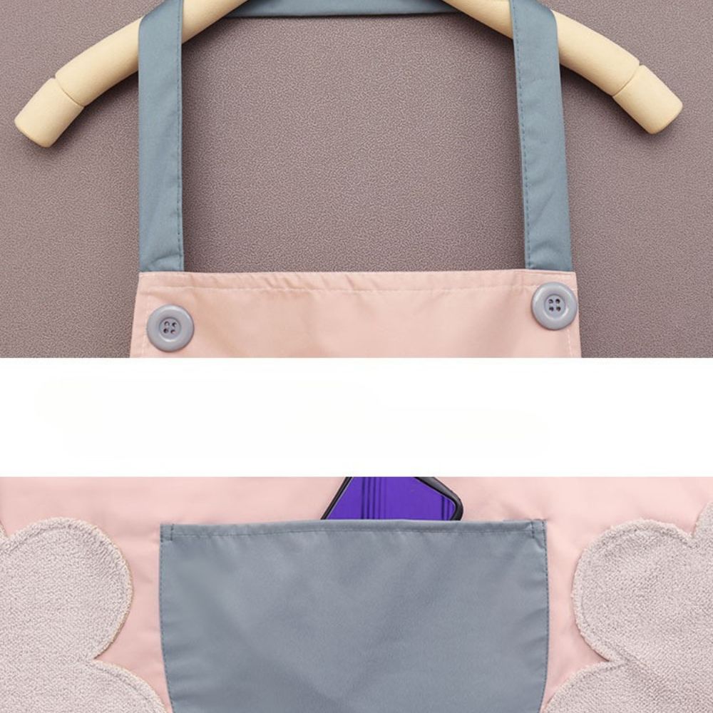 Kitchen Apron Waterproof & Oil-Proof Adjustable Straps