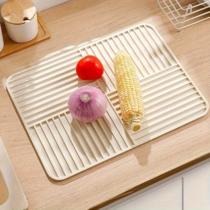Kitchen Drying Mat Silicone Heat-Resistant & Non-Slip