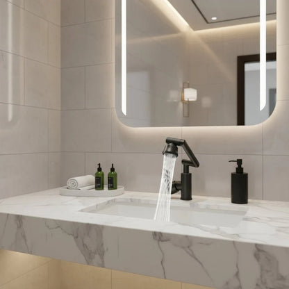 Kitchen Faucet 360° Swivel Arm Dual Spray Modes