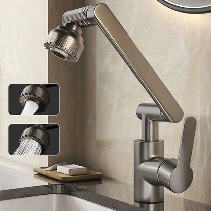Kitchen Faucet 360° Swivel Arm Dual Spray Modes