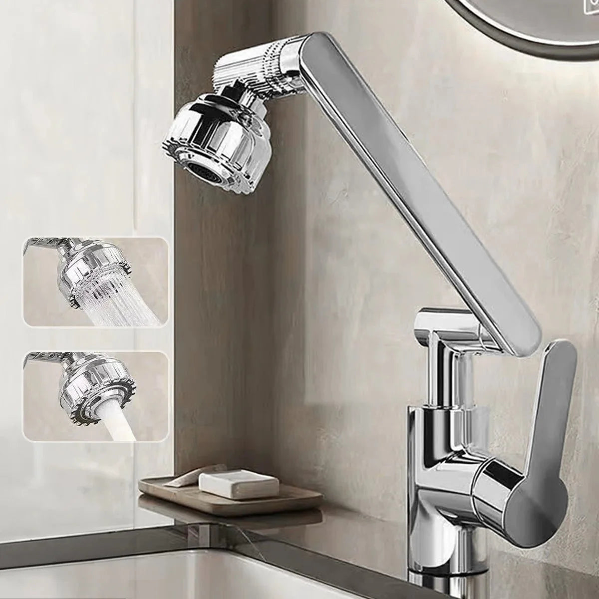 Kitchen Faucet 360° Swivel Arm Dual Spray Modes