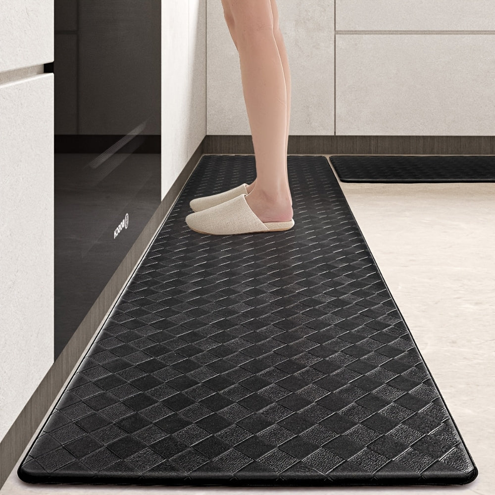 Kitchen Mat Anti-Fatigue Cushioned Waterproof & Non-Slip