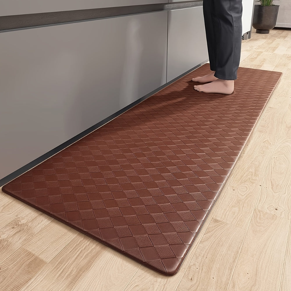 Kitchen Mat Anti-Fatigue Cushioned Waterproof & Non-Slip