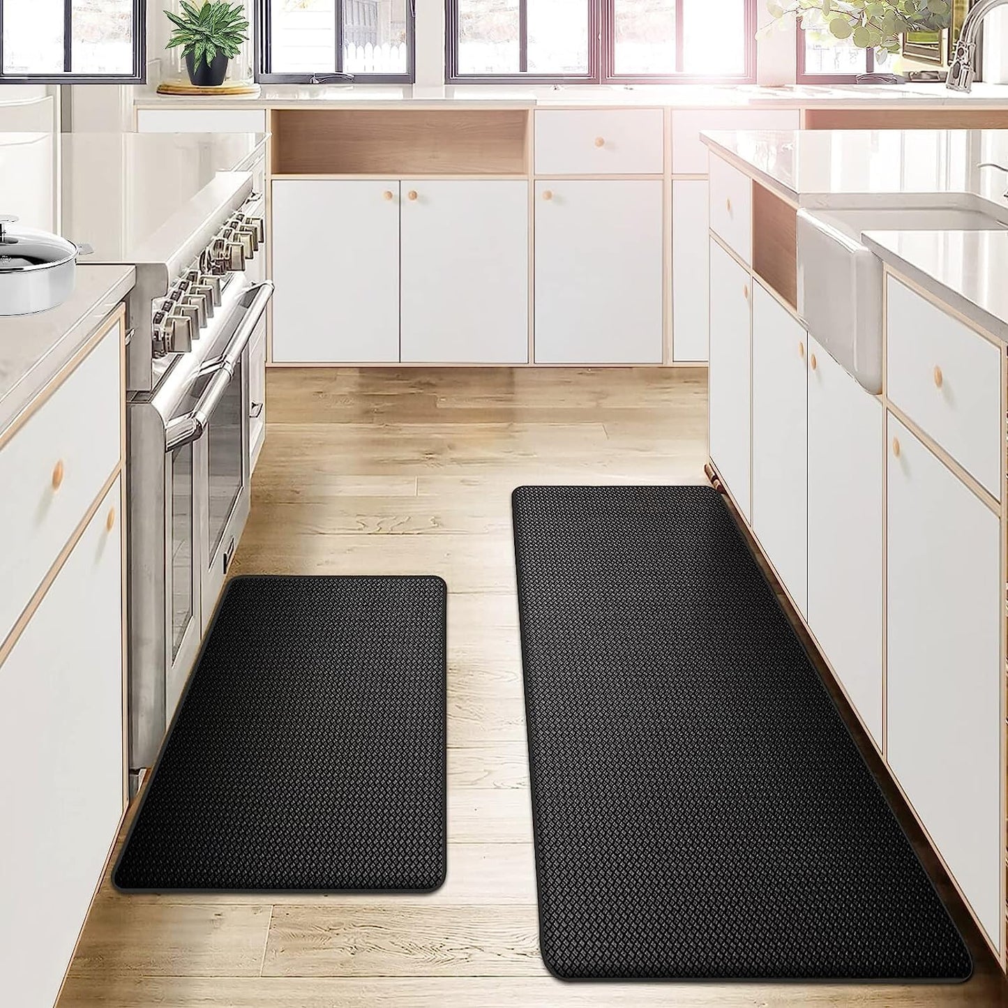 Kitchen Mat Anti-Fatigue High-Density Foam Non-Slip