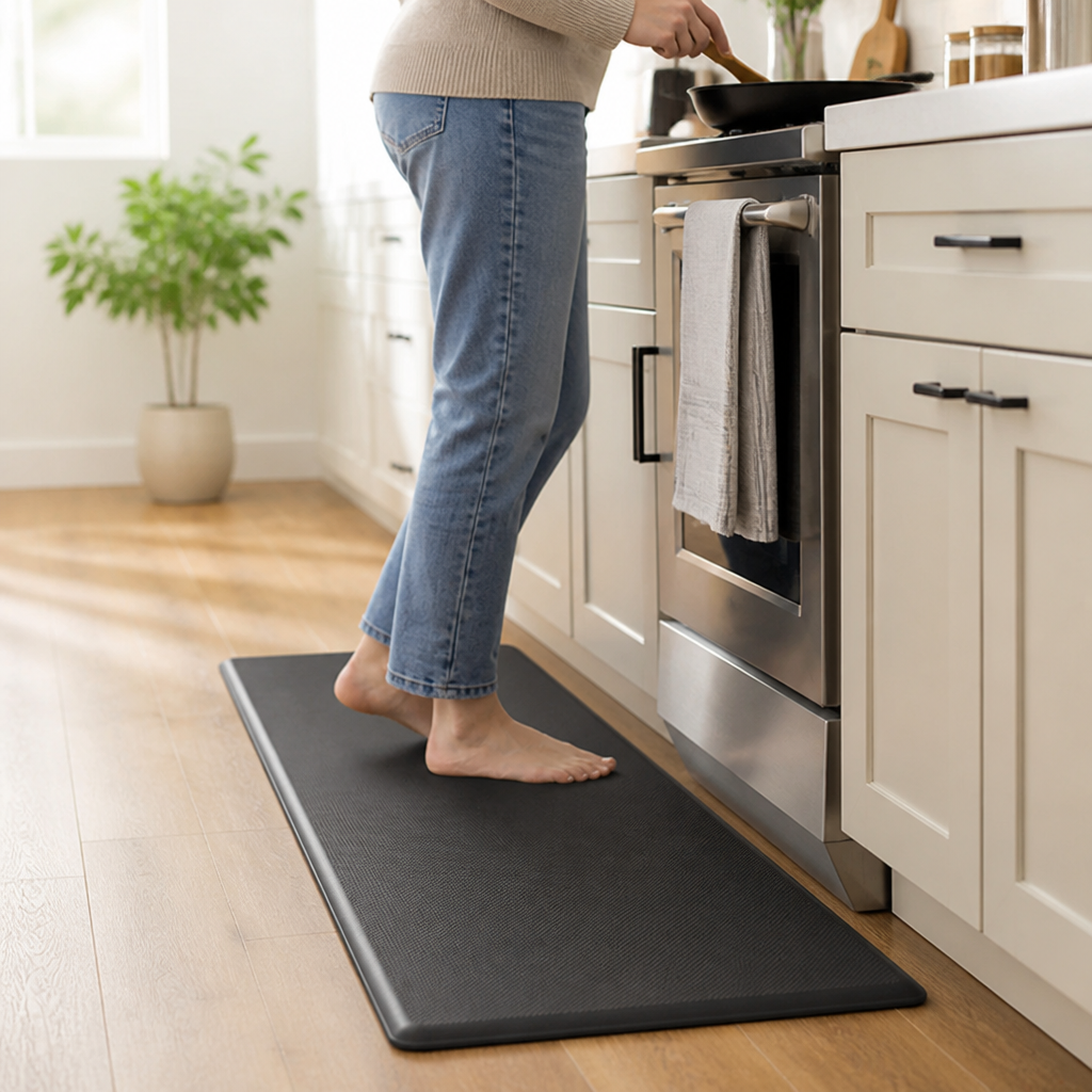 Kitchen Mat Anti-Fatigue Non-Slip Easy-Clean
