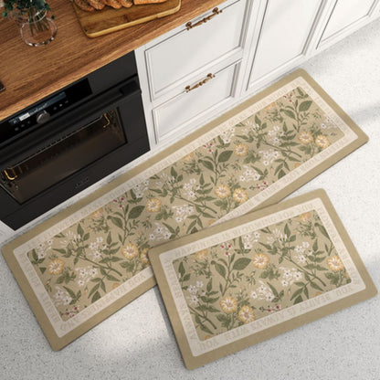 Kitchen Mat Cushioned Quick-Dry Absorbent Rubber Base