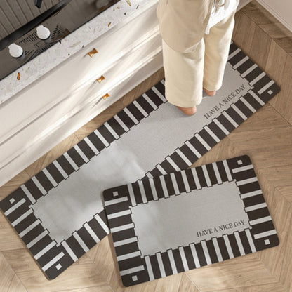 Kitchen Mat Microfiber Non-Slip & Water-Resistant