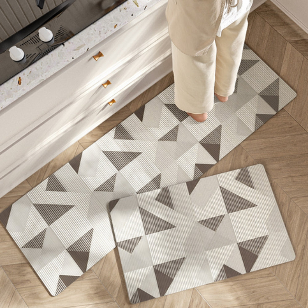 Kitchen Mat Microfiber Non-Slip & Water-Resistant