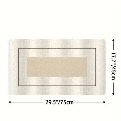 Kitchen Mat Microfiber Non-Slip & Water-Resistant