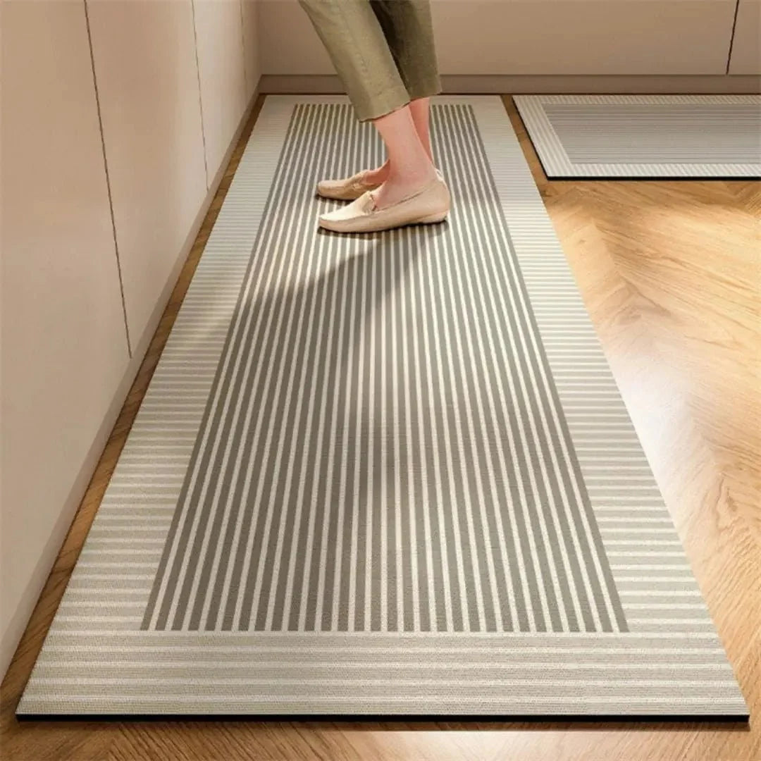 Kitchen Rug Cushioned Absorbent Non-Slip Backing