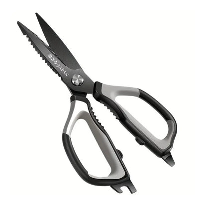 Kitchen Scissors Triple-Sharp Stainless Steel Ergonomic Non-Slip Handle