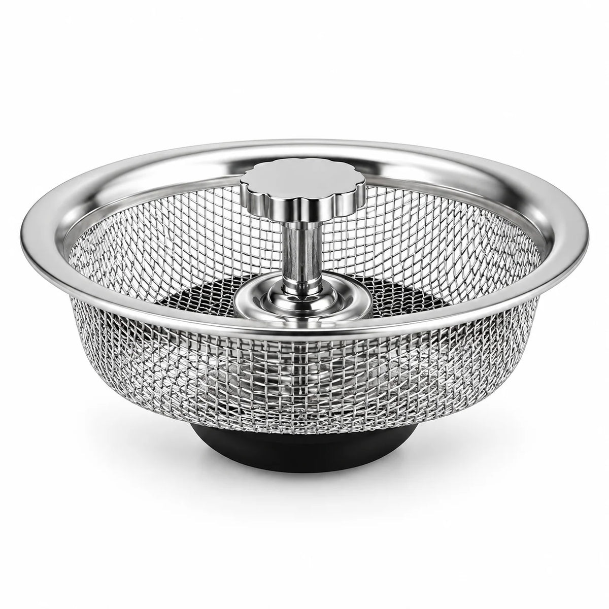 Kitchen Sink Strainer Stainless Steel Strainer & Stopper Combo