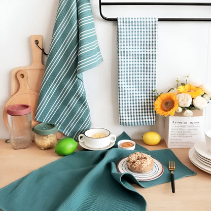 Kitchen Tea Towels Quick-Dry Microfiber Eco-Friendly Set of 3